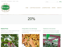 Tablet Screenshot of colavolpe.com